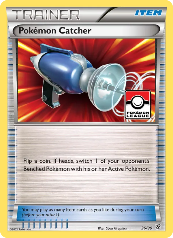 Pokémon Catcher #36 – Kalos Starter Set card