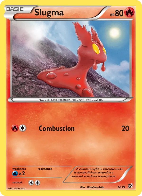 Slugma #6 – Kalos Starter Set card