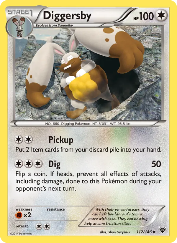 Diggersby #112 – XY card