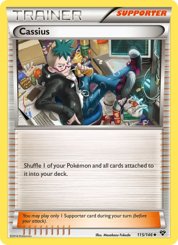 Cassius #115 – XY card