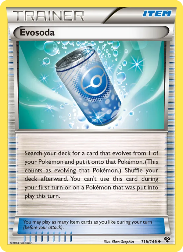 Evosoda #116 – XY card