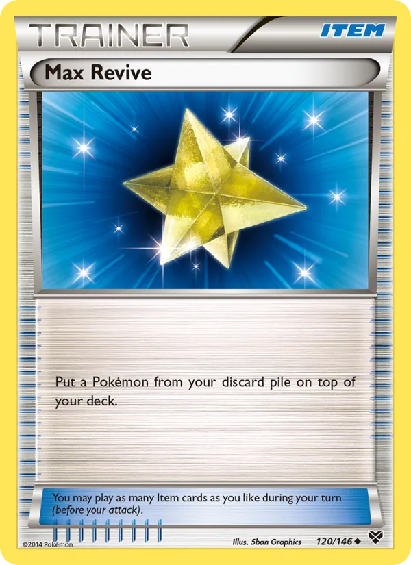 Max Revive #120 – XY card