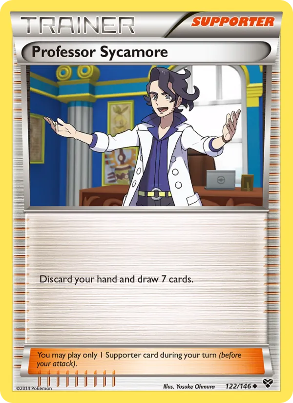 Professor Sycamore #122 – XY card