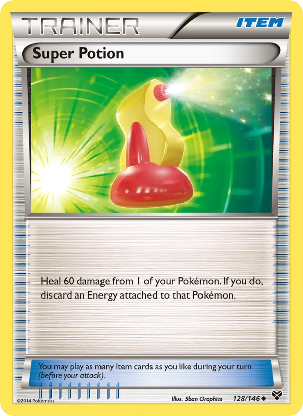 Super Potion #128 – XY card