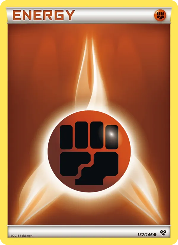 Fighting Energy #137 – XY card