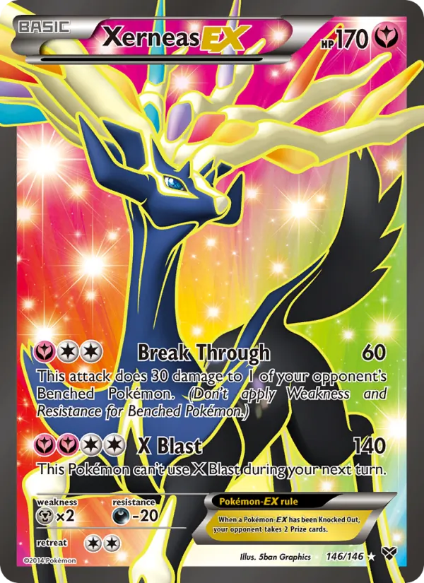 Xerneas EX #146 – XY card