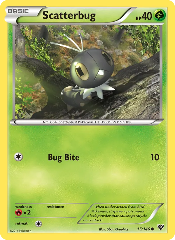 Scatterbug #15 – XY card