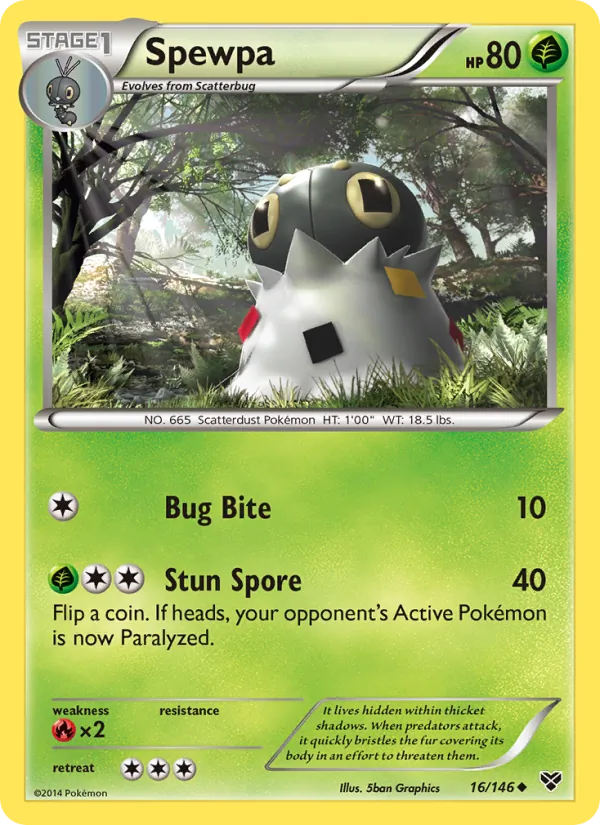 Spewpa #16 – XY card