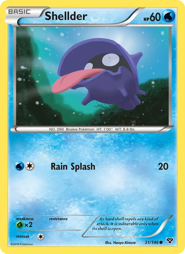 Shellder #31 – XY card