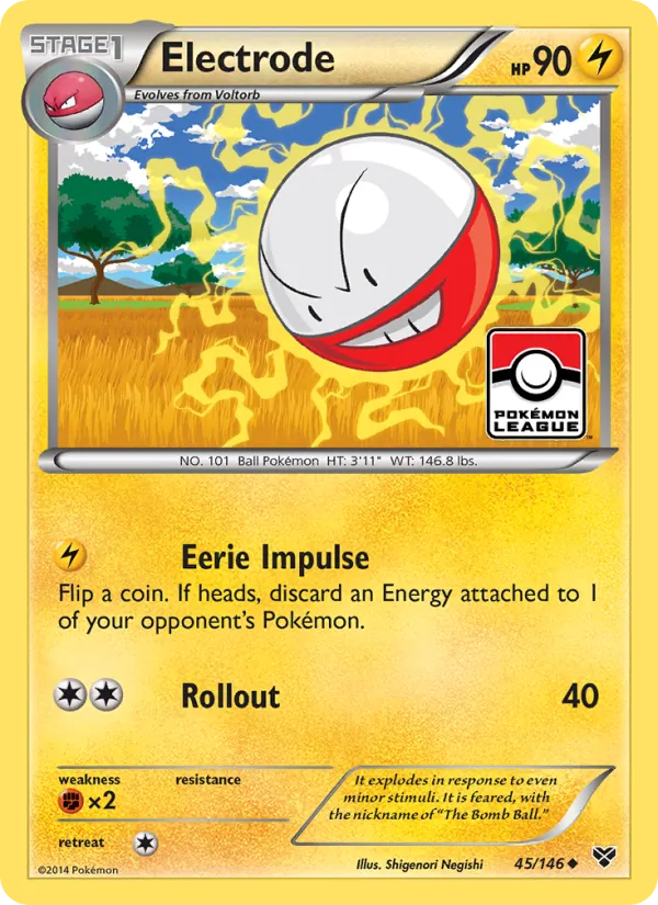 Electrode #45 – XY card