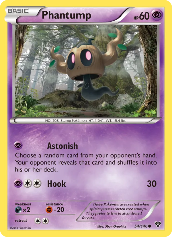 Phantump #54 – XY card