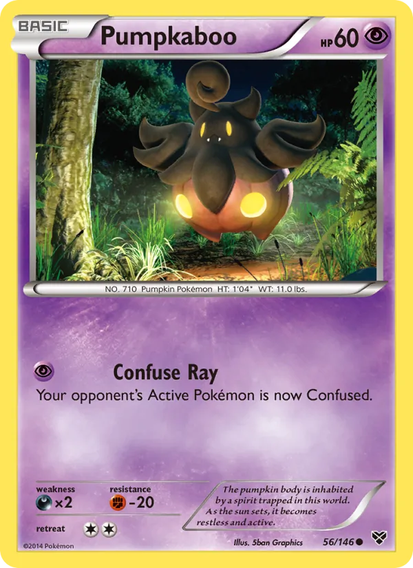 Pumpkaboo #56 – XY card