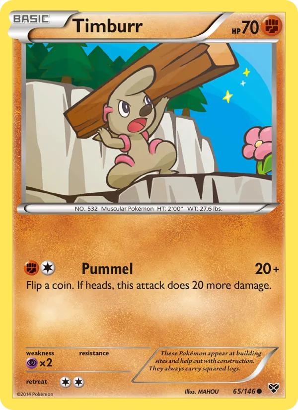 Timburr #65 – XY card