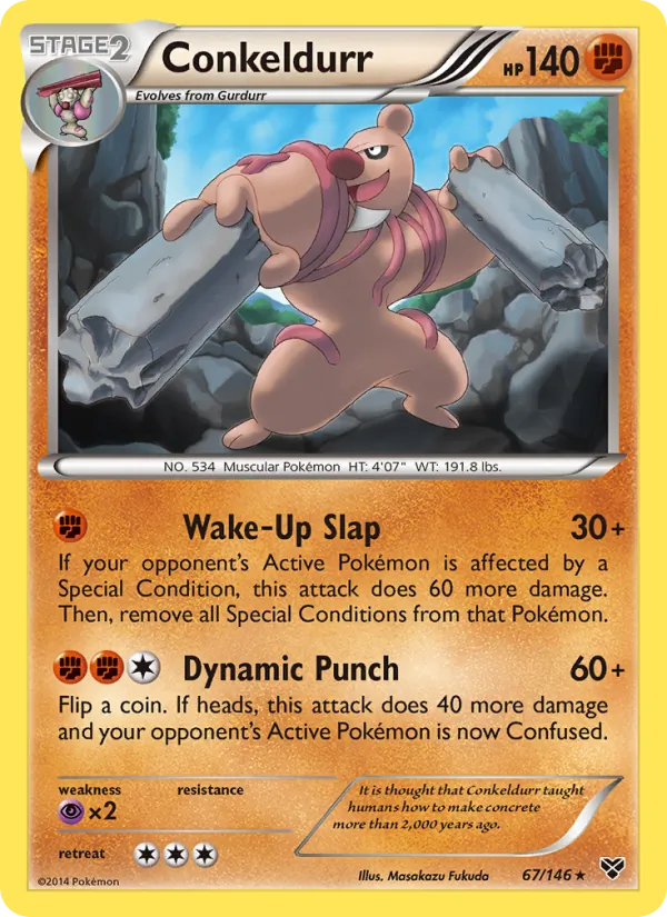 Conkeldurr #67 – XY card