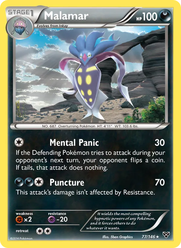 Malamar #77 – XY card