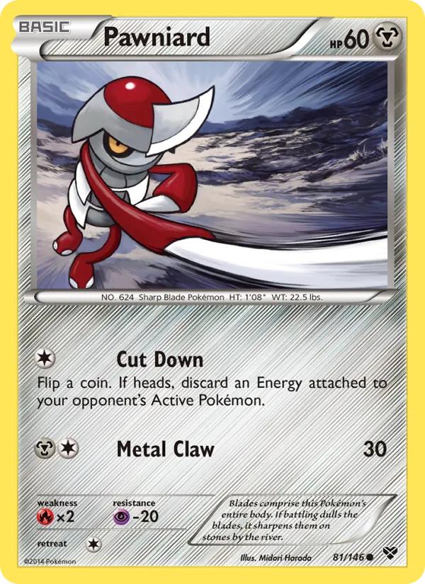 Pawniard #81 – XY card