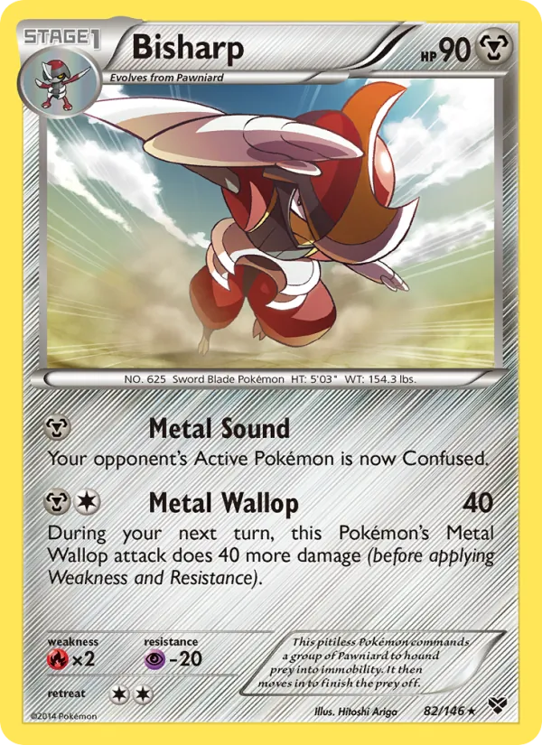 Bisharp #82 – XY card