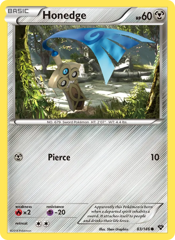 Honedge #83 – XY card
