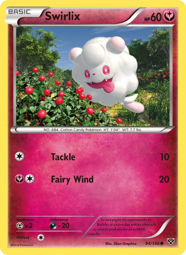 Swirlix #94 – XY card