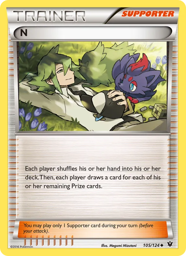 N #105 – Fates Collide card