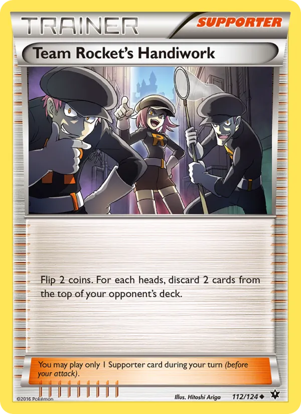 Team Rocket's Handiwork #112 – Fates Collide card