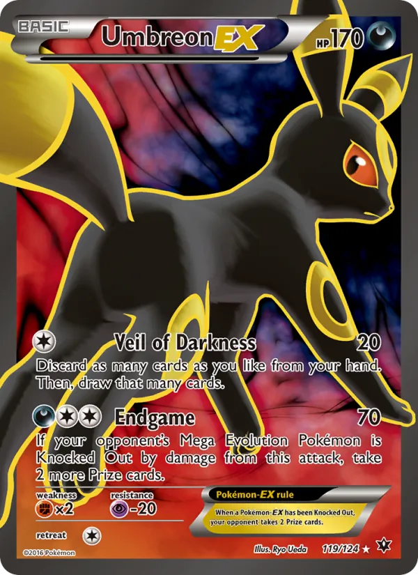 Umbreon EX #119 – Fates Collide card