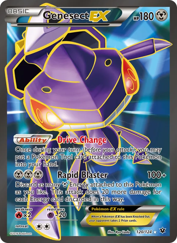 Genesect EX #120 – Fates Collide card