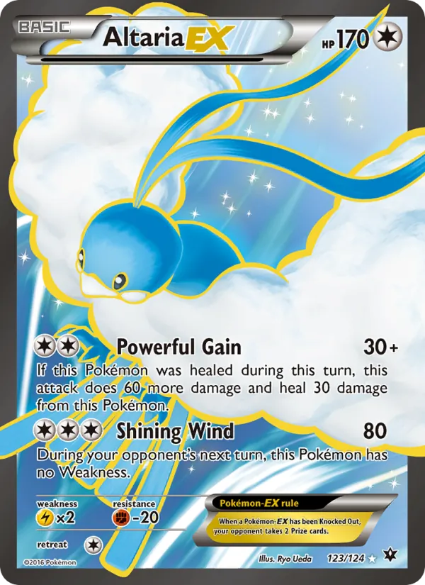 Altaria EX #123 – Fates Collide card