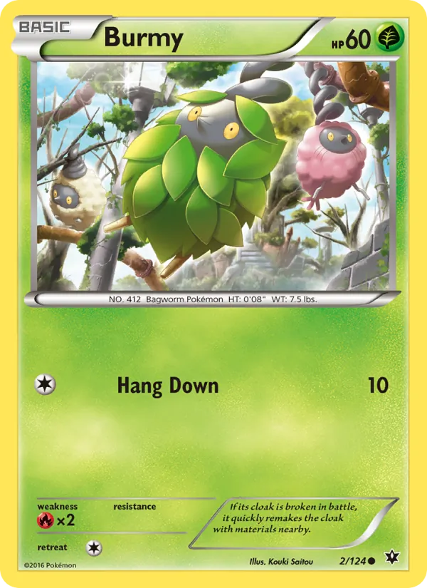 Burmy #2 – Fates Collide card