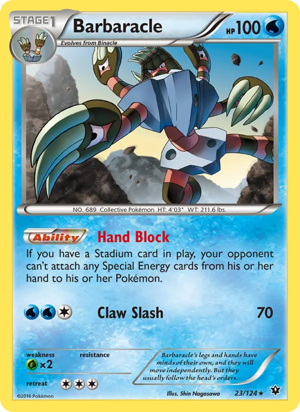 Barbaracle #23 – Fates Collide card
