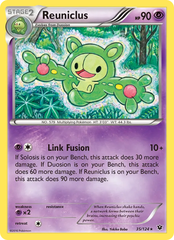 Reuniclus #35 – Fates Collide card