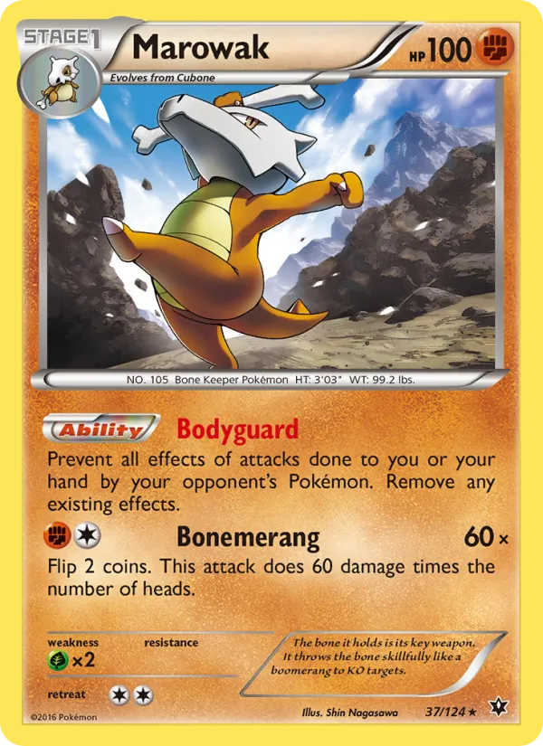 Marowak #37 – Fates Collide card