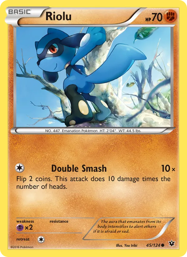 Riolu #45 – Fates Collide card