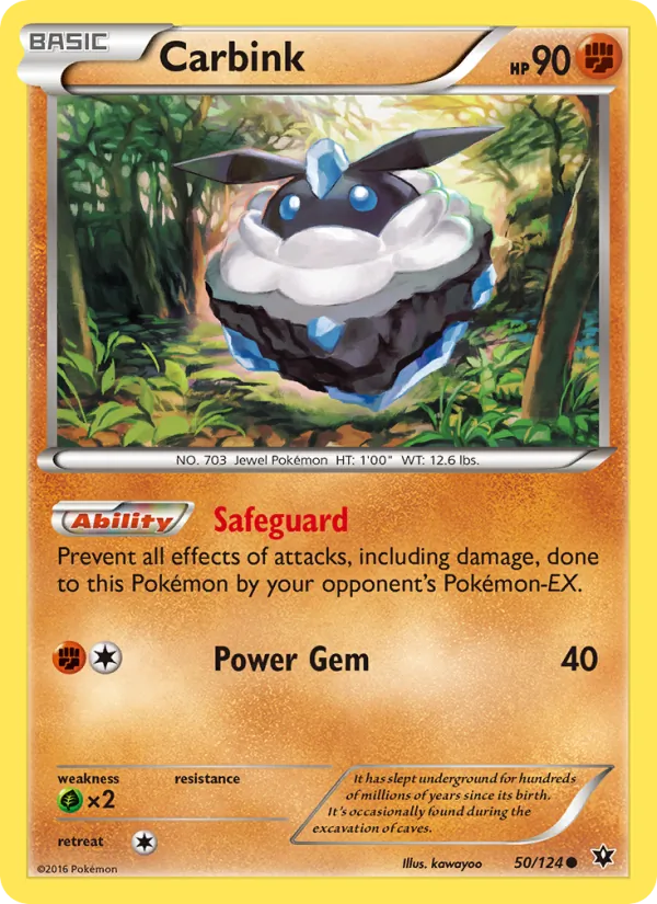Carbink #50 – Fates Collide card