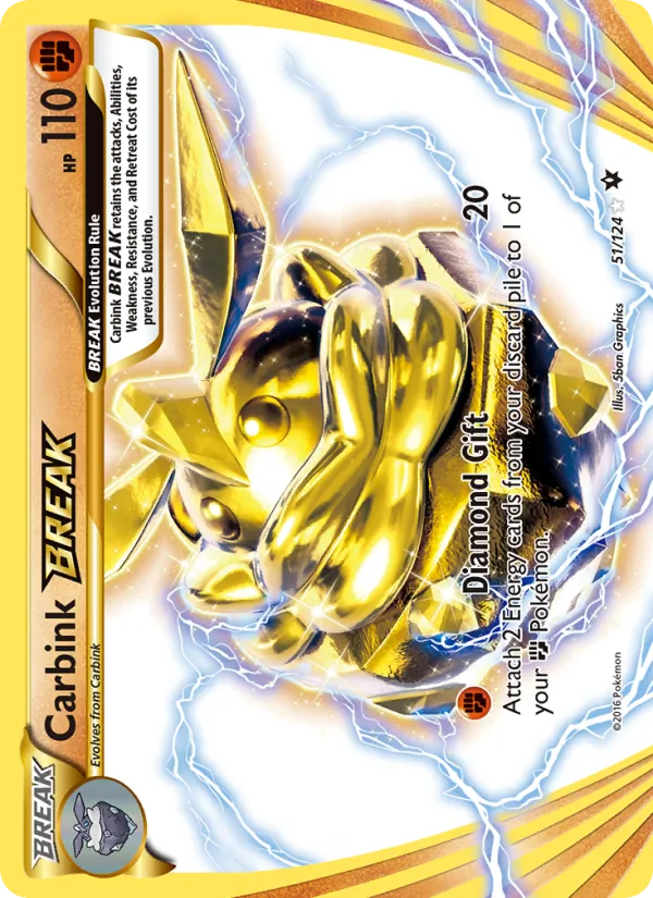 Carbink BREAK #51 – Fates Collide card