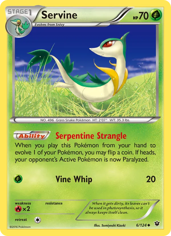 Servine #6 – Fates Collide card