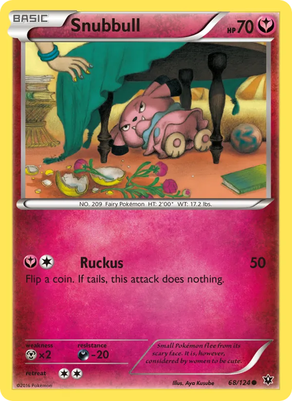 Snubbull #68 – Fates Collide card