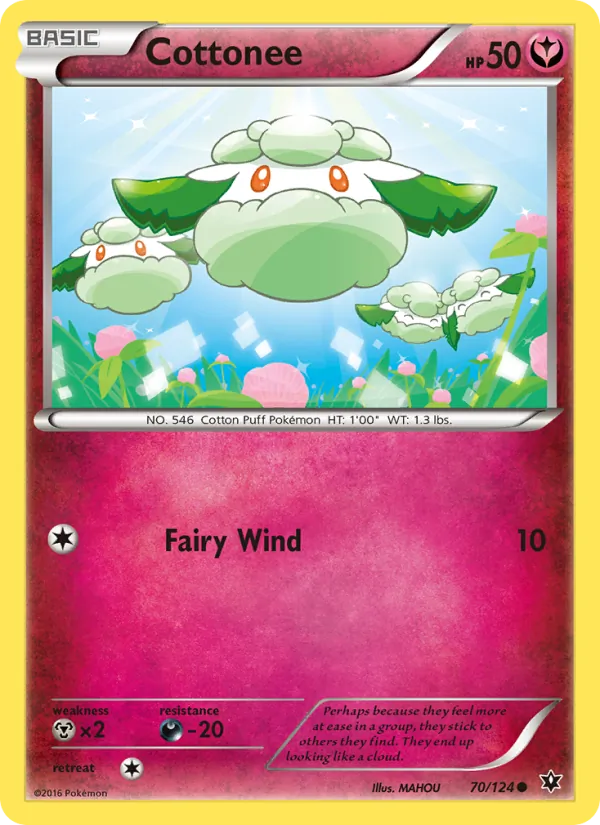 Cottonee #70 – Fates Collide card