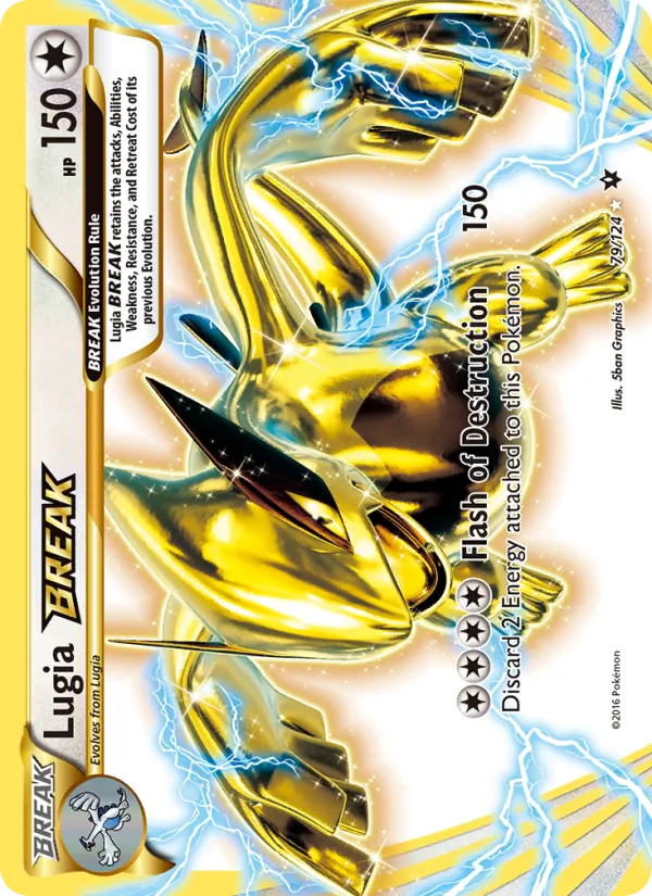 Lugia BREAK #79 – Fates Collide card