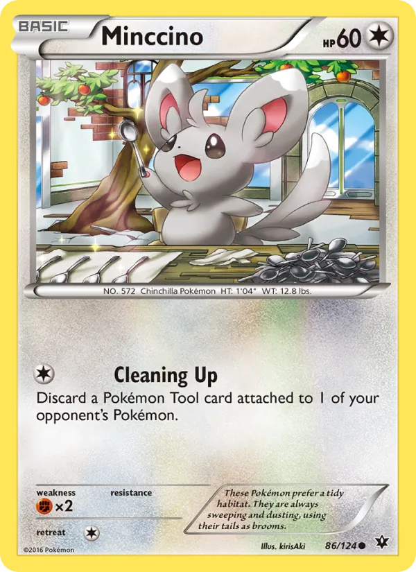 Minccino #86 – Fates Collide card