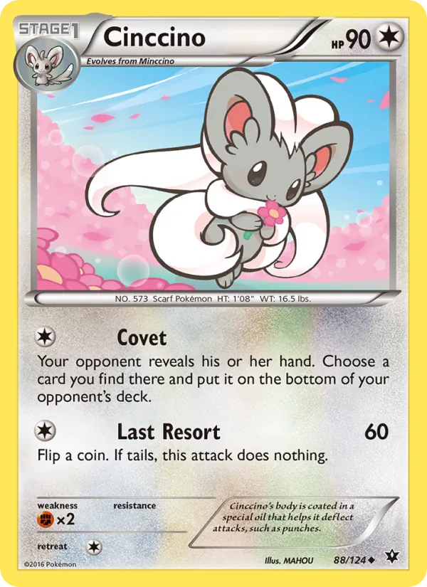 Cinccino #88 – Fates Collide card