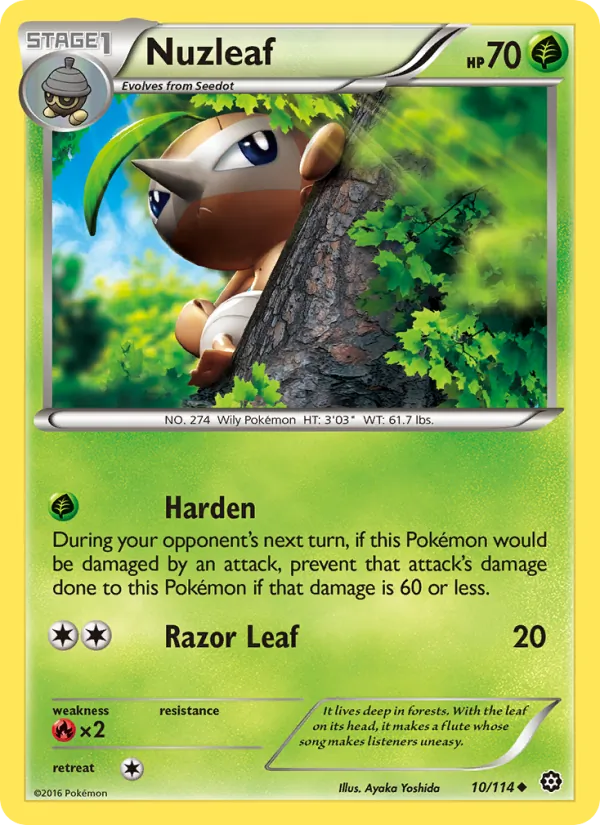 Nuzleaf #10 – Steam Siege card