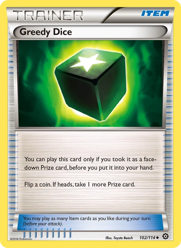 Greedy Dice #102 – Steam Siege card
