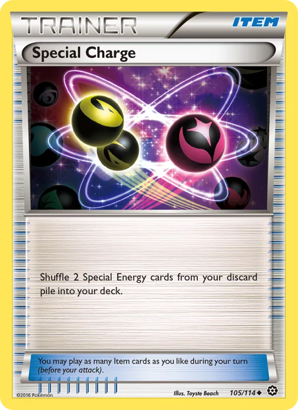 Special Charge #105 – Steam Siege card
