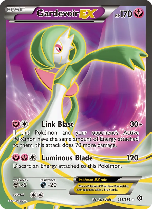 Gardevoir EX #111 – Steam Siege card