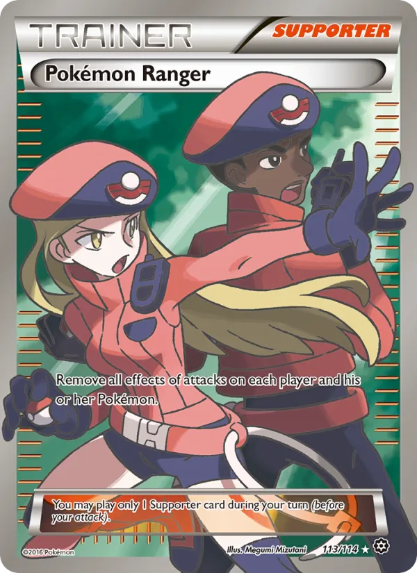 Pokémon Ranger #113 – Steam Siege card