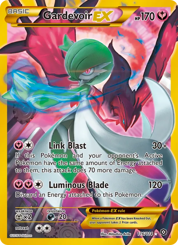 Gardevoir EX #116 – Steam Siege card