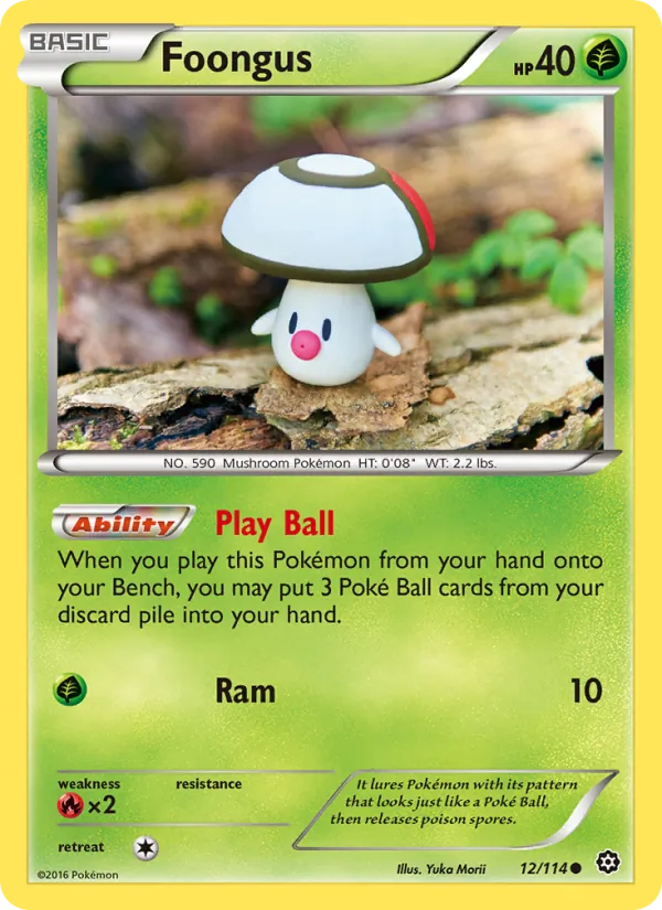 Foongus #12 – Steam Siege card