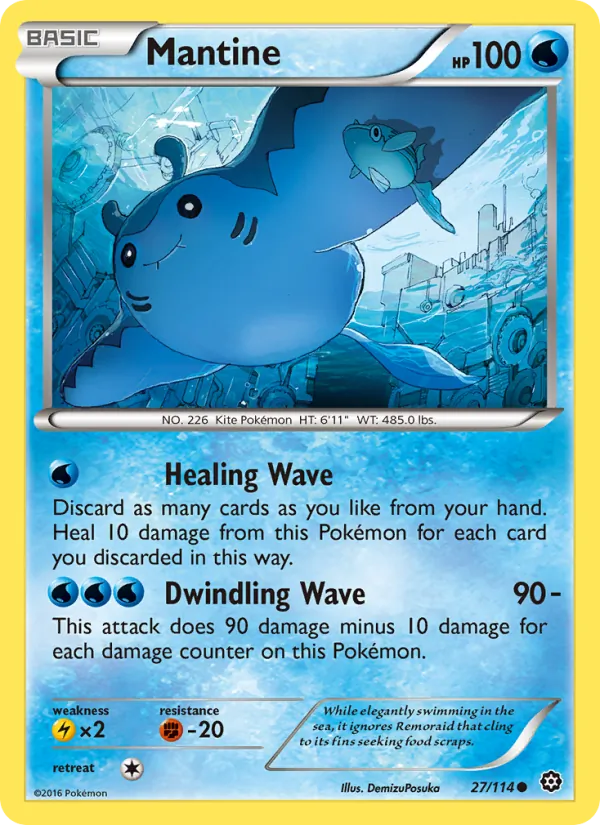 Mantine #27 – Steam Siege card