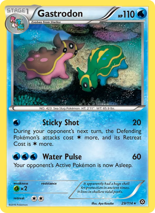 Gastrodon #29 – Steam Siege card